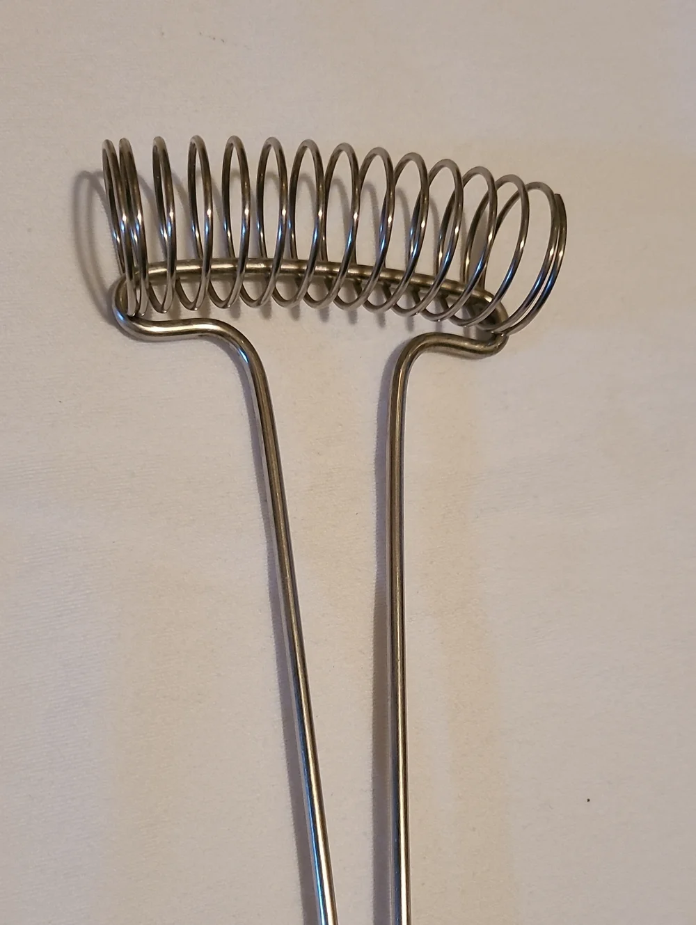 Vintage Cutco Whisk Egg Beater White Pearl Handle